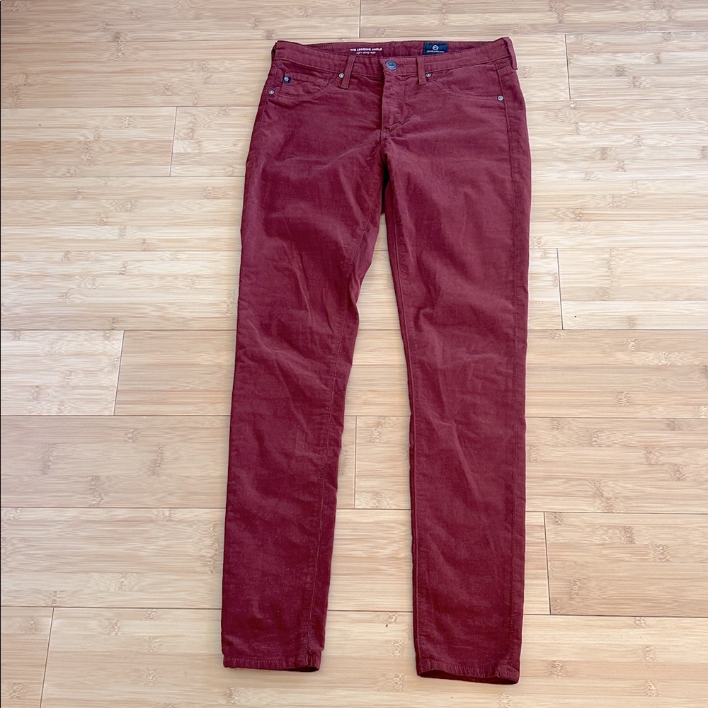 AG Adriano Goldschmied The Legging Skinny Ankle Corduroy Pants